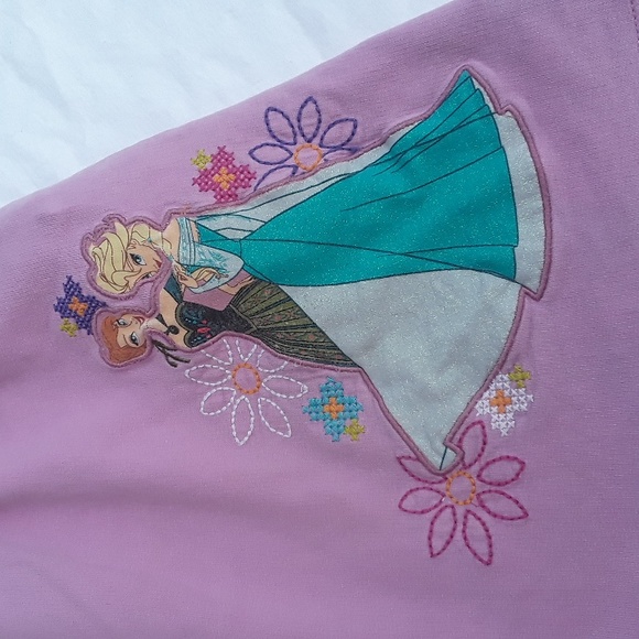 Disney Embroidered Girls Dress 5/6 - Picture 2 of 10
